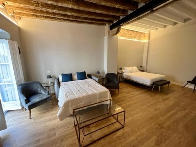 Ti1 Estiloso Loft 120M De La Catedral Tomas De Ibarra Street Sevilla Exterior foto